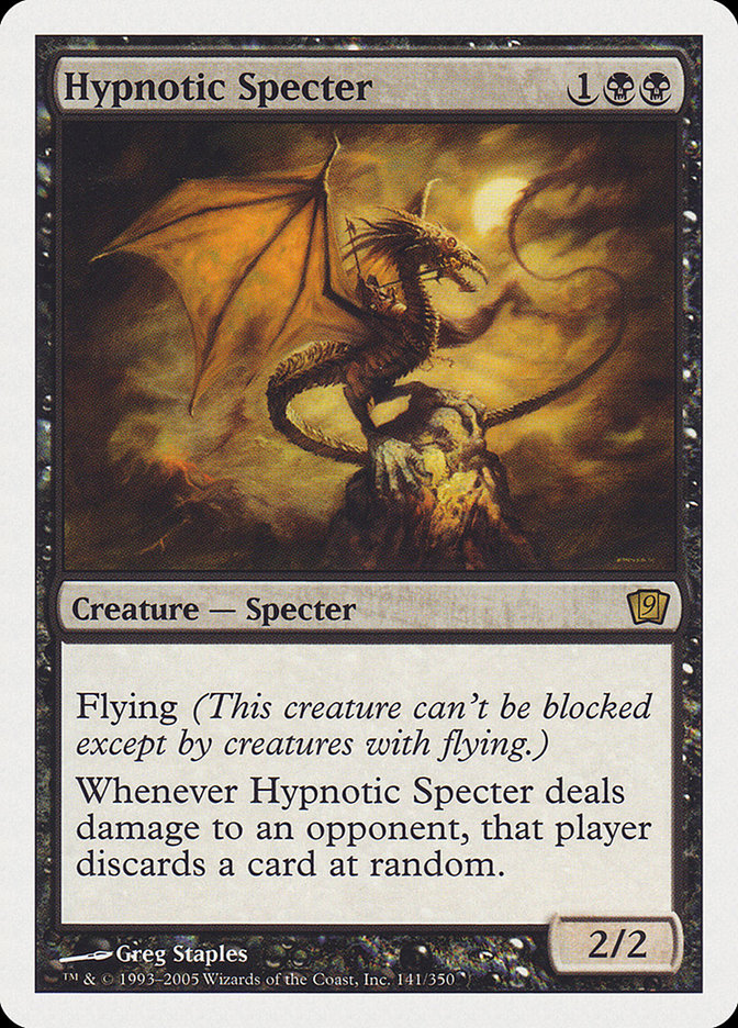 Hypnotic Specter (9th Edition) (Oversized) [Oversize Cards] | Good Games North