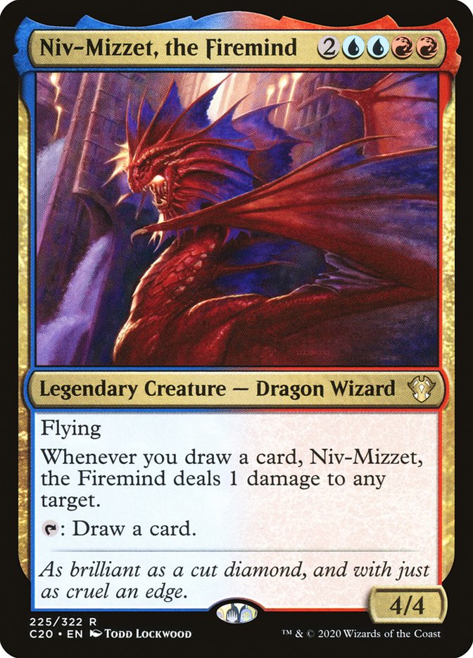 Niv-Mizzet, the Firemind (Commander 2020)  | Good Games North