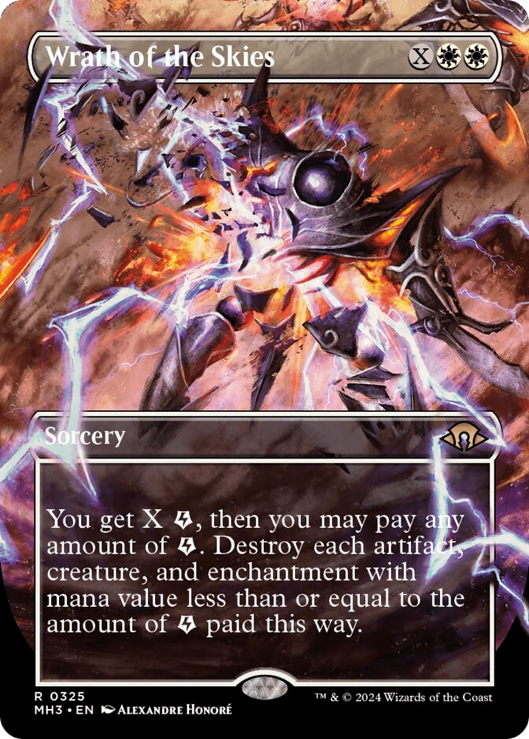 Wrath of the Skies (Borderless) [Modern Horizons 3] | Good Games North