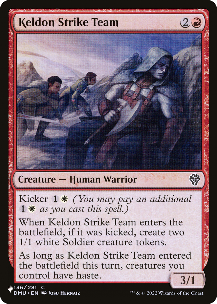 Keldon Strike Team [The List] | Good Games North