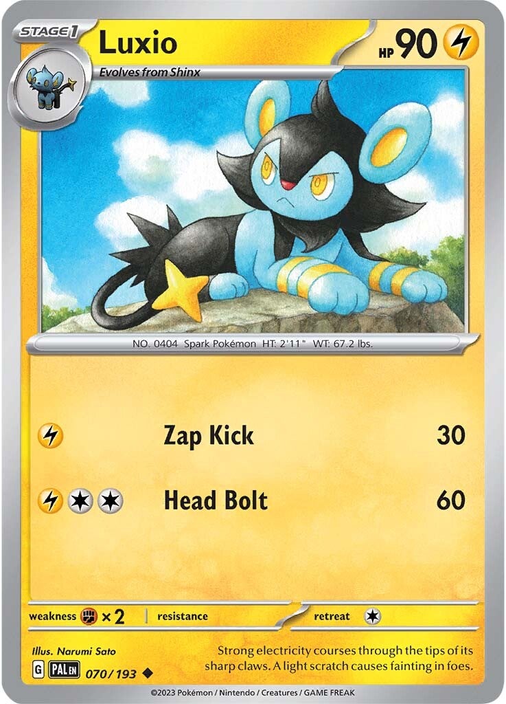 Luxio (070/193) [Scarlet & Violet: Paldea Evolved] | Good Games North