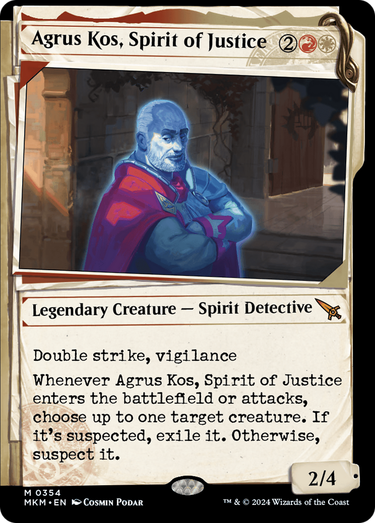 Agrus Kos, Spirit of Justice (Showcase) [Murders at Karlov Manor] | Good Games North