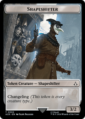 Assassin // Shapeshifter Double-Sided Token [Assassin's Creed Tokens] | Good Games North