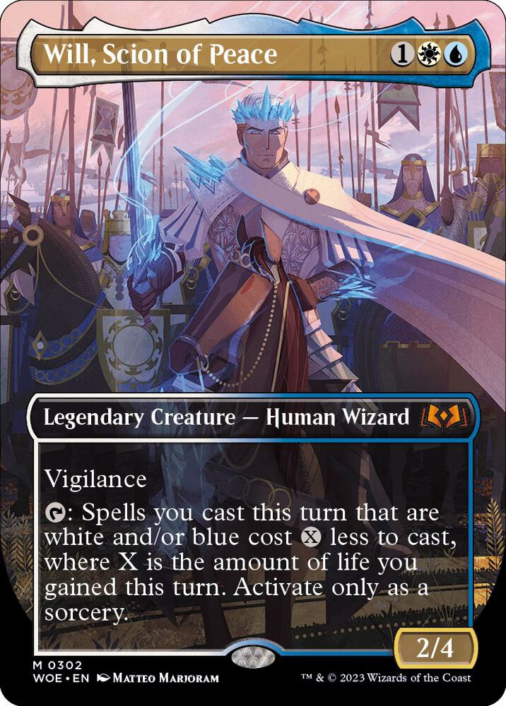 Will, Scion of Peace 302/276 (Wilds of Eldraine)  - Borderless | Good Games North