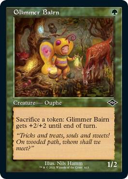 Glimmer Bairn 413 (Modern Horizons 2)  - Retro Etched Foil | Good Games North