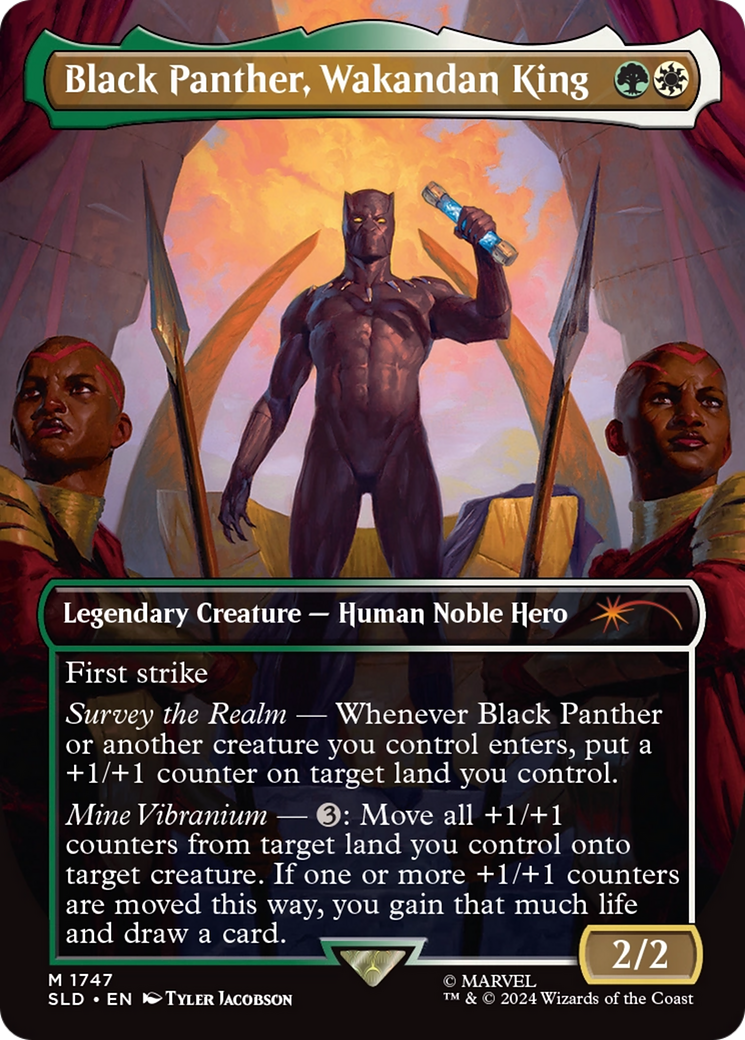 Black Panther, Wakandan King [Secret Lair Drop Series] | Good Games North