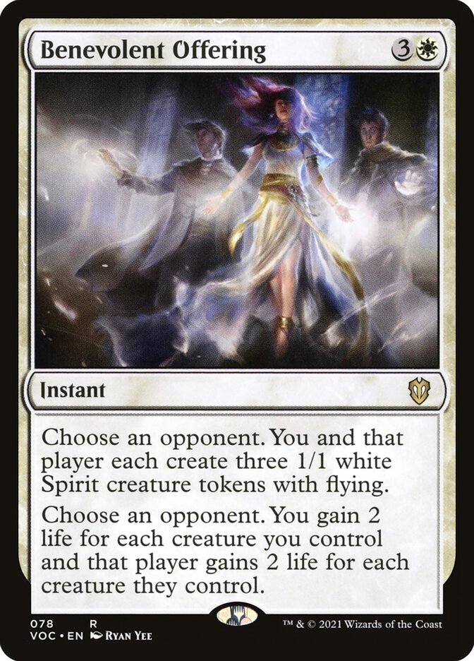Benevolent Offering (Commander: Innistrad: Crimson Vow)  | Good Games North