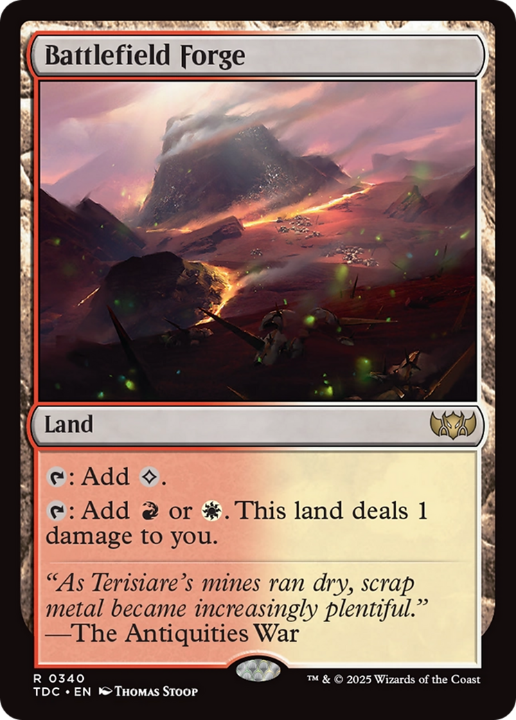 Battlefield Forge [Tarkir: Dragonstorm Commander] | Good Games North