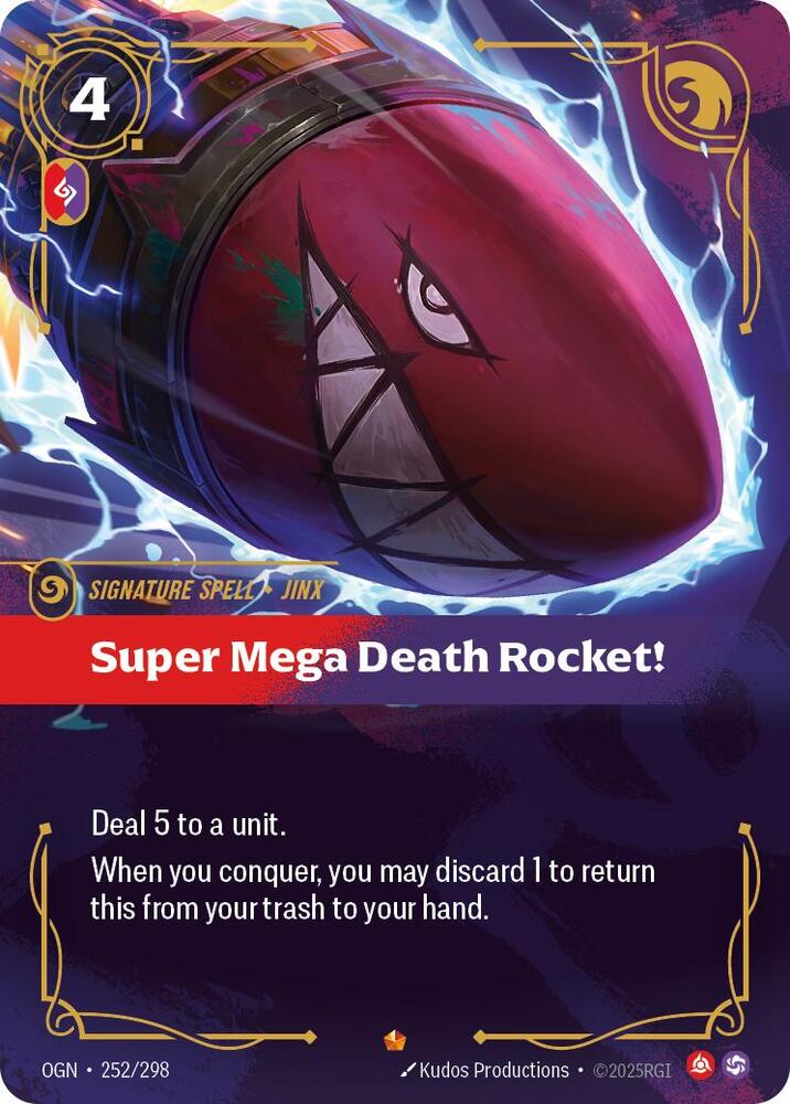 Super Mega Death Rocket (Origins)  - Foil | Good Games North