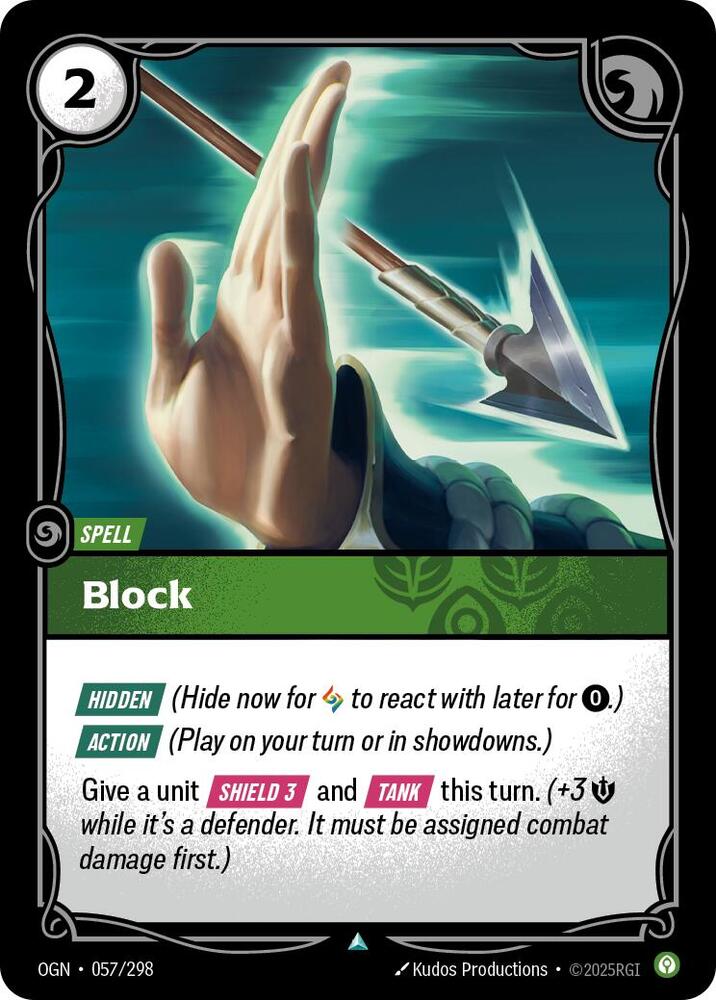 Block (Origins)  - Foil | Good Games North