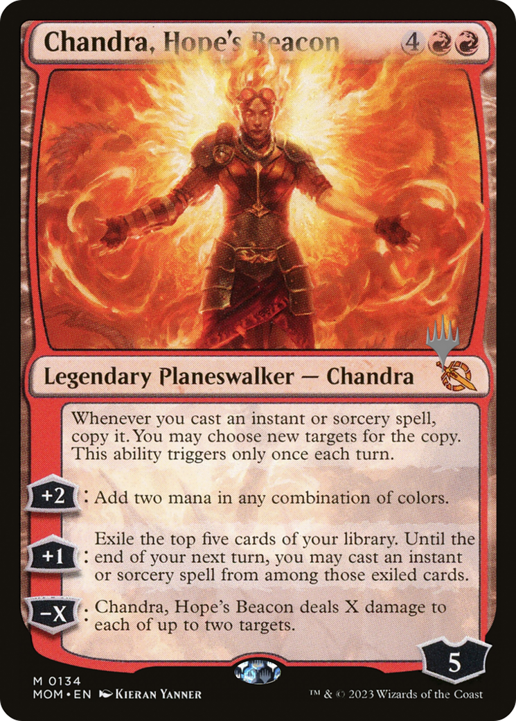 Chandra, Hope's Beacon (Promo Pack) [March of the Machine Promos] | Good Games North