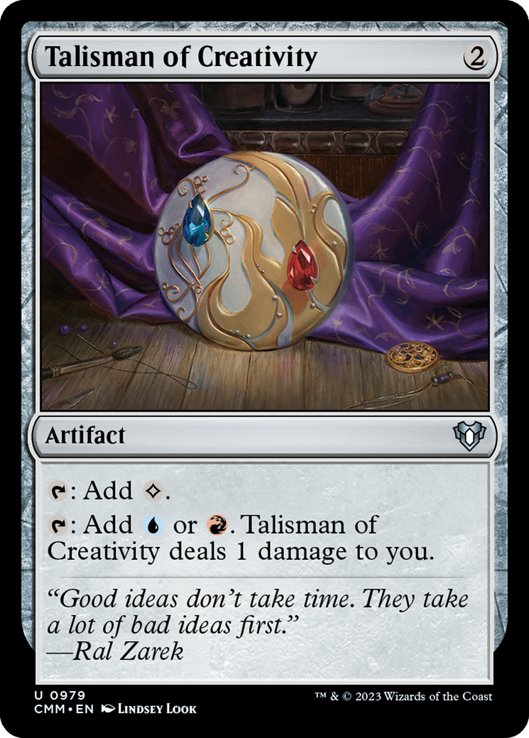 Talisman of Creativity [Commander Masters] | Good Games North