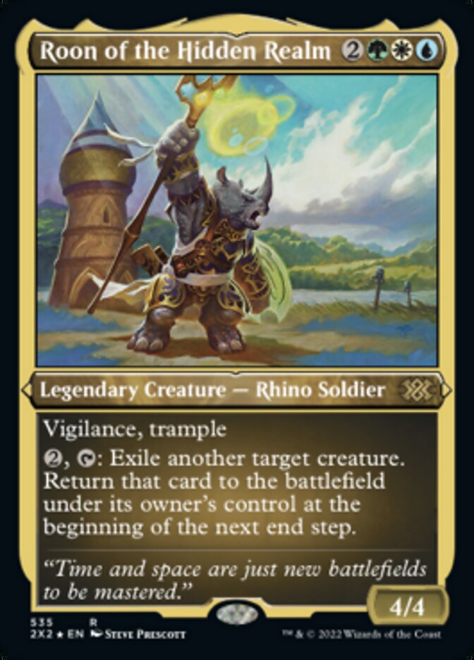 Roon of the Hidden Realm (Foil Etched) [Double Masters 2022] | Good Games North