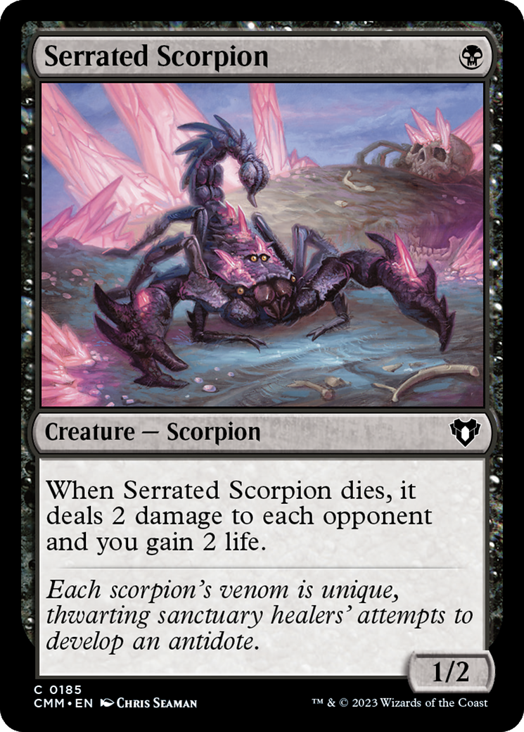 Serrated Scorpion [Commander Masters] | Good Games North