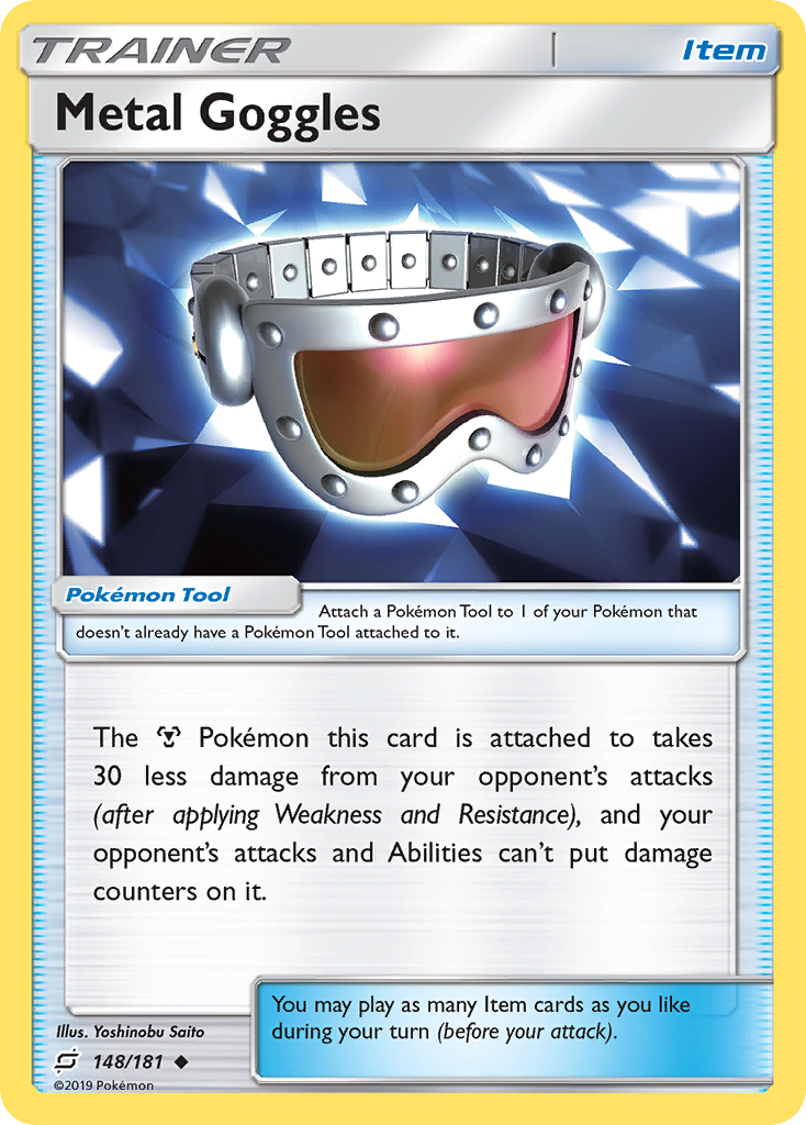 Metal Goggles (148/181) [Sun & Moon: Team Up] | Good Games North