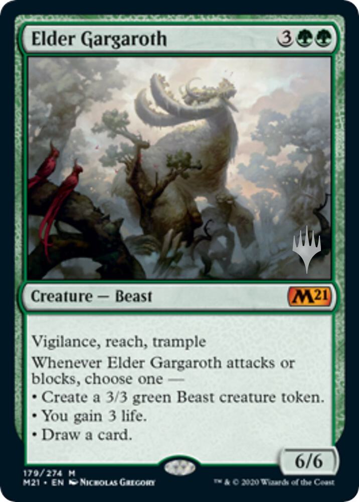 Elder Gargaroth (Promo Pack: Core Set 2021)  - Foil | Good Games North