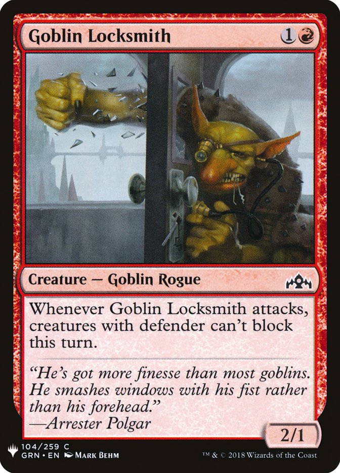 Goblin Locksmith [Mystery Booster] | Good Games North
