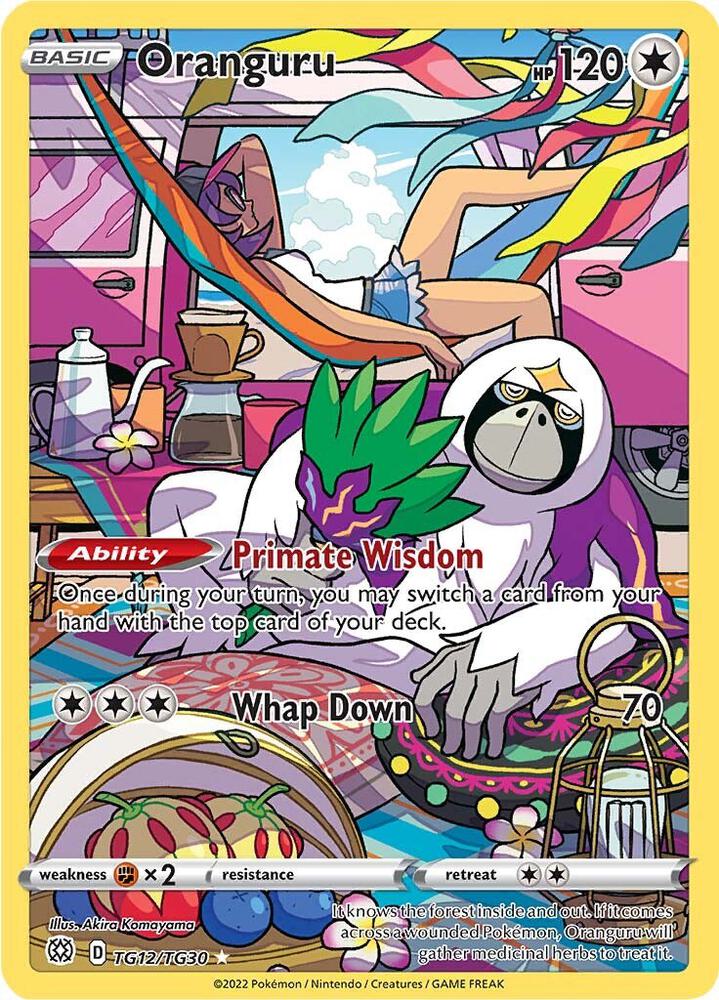 Oranguru TG12/TG30 (SWSH09: Brilliant Stars Trainer Gallery)  - Holofoil | Good Games North