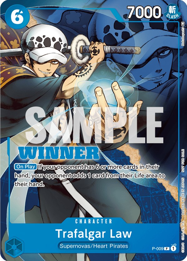 Trafalgar Law (P-009) (Winner Pack Vol. 1) [One Piece Promotion Cards] | Good Games North