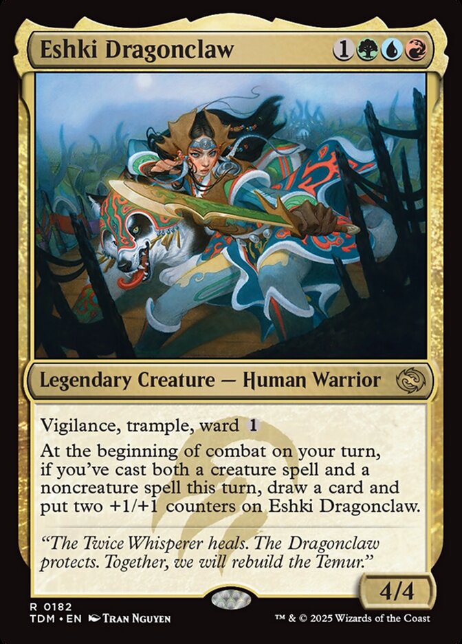 Eshki Dragonclaw 182/291 (Tarkir: Dragonstorm)  | Good Games North