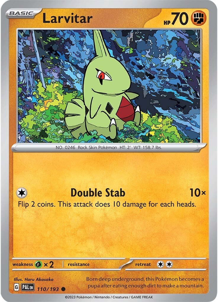 Larvitar (110/193) [Scarlet & Violet: Paldea Evolved] | Good Games North