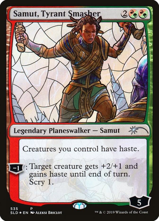 Samut Tyrant Smasher Stained Glass (Secret Lair Drop Series)  - undefined | Good Games North