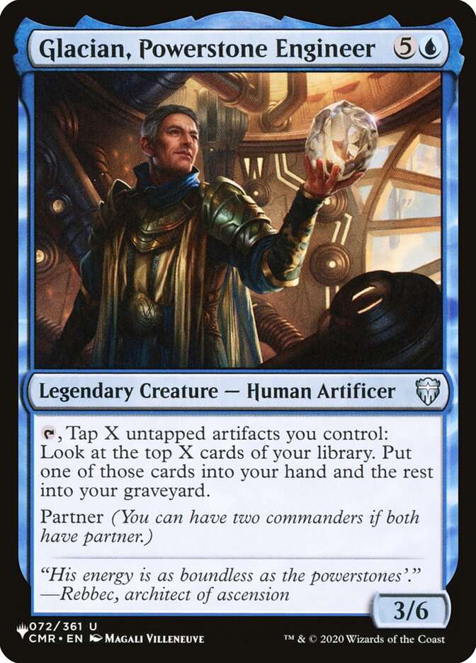 Glacian, Powerstone Engineer [The List] | Good Games North