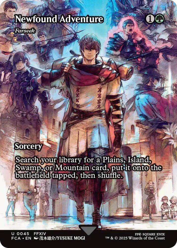 Newfound Adventure - Farseek 45 (FINAL FANTASY: Through the Ages)  - Showcase Foil | Good Games North