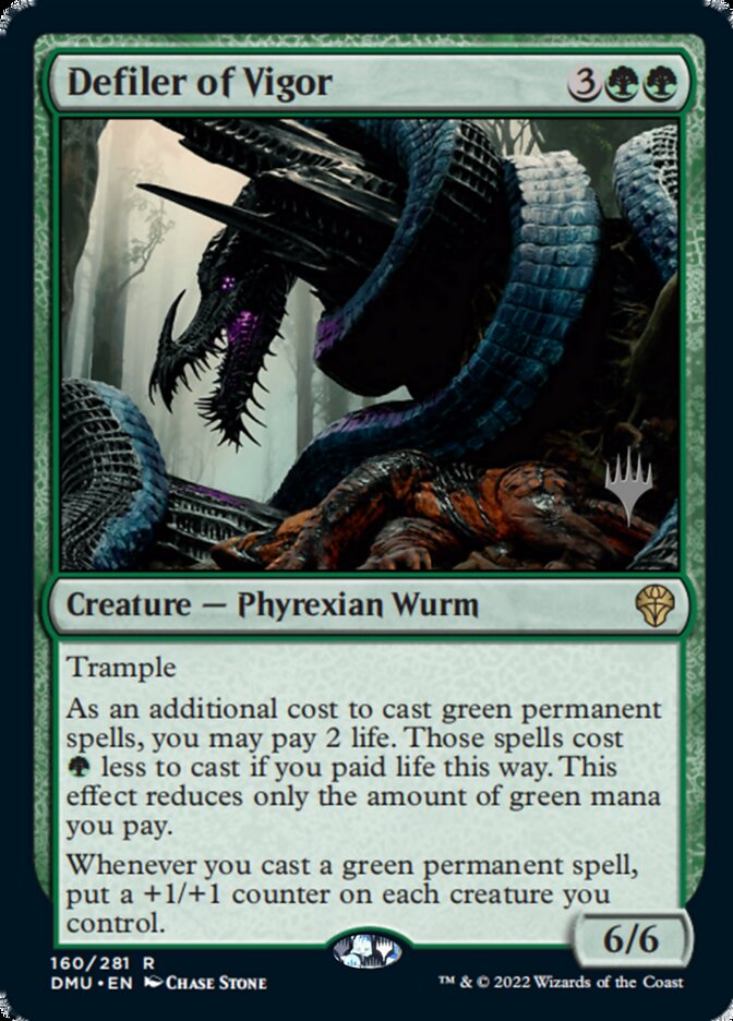 Defiler of Vigor (Promo Pack) [Dominaria United Promos] | Good Games North