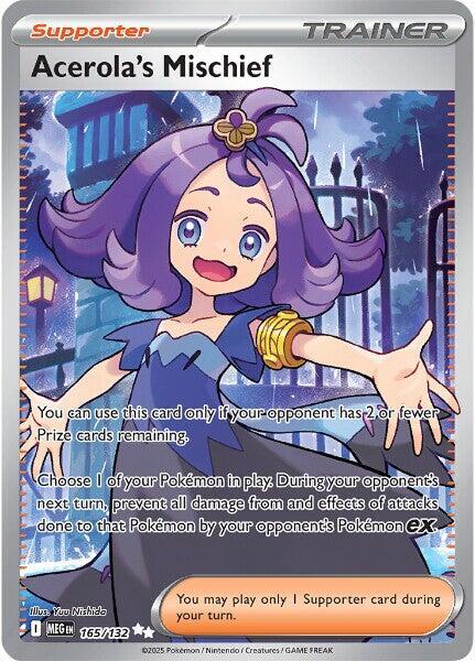 Acerola's Mischief 165/132 (ME01: Mega Evolution)  - Holofoil | Good Games North