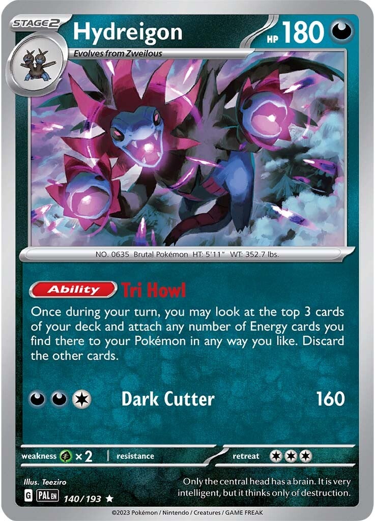 Hydreigon (140/193) [Scarlet & Violet: Paldea Evolved] | Good Games North