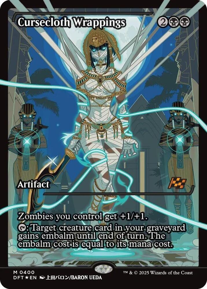 Cursecloth Wrappings Showcase (Aetherdrift)  - Foil | Good Games North