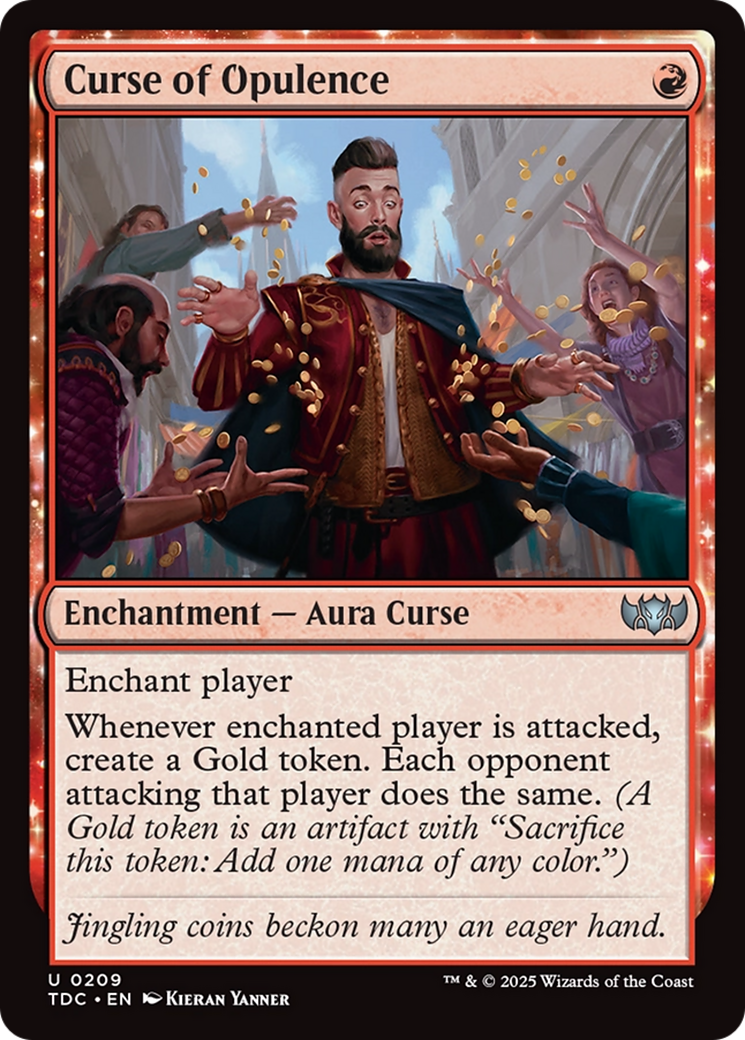Curse of Opulence [Tarkir: Dragonstorm Commander] | Good Games North