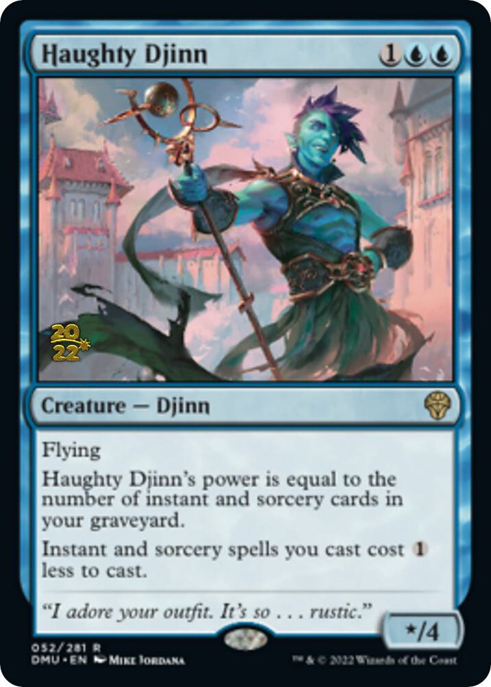 Haughty Djinn (Prerelease Cards)  - Foil | Good Games North