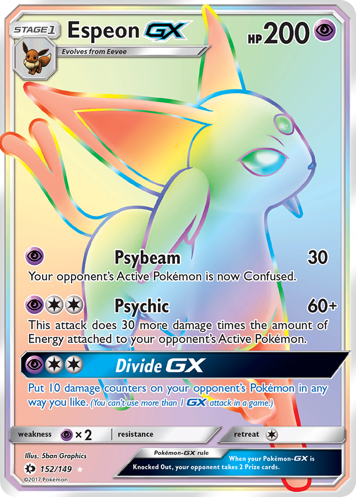 Espeon GX (152/149) [Sun & Moon: Base Set] | Good Games North