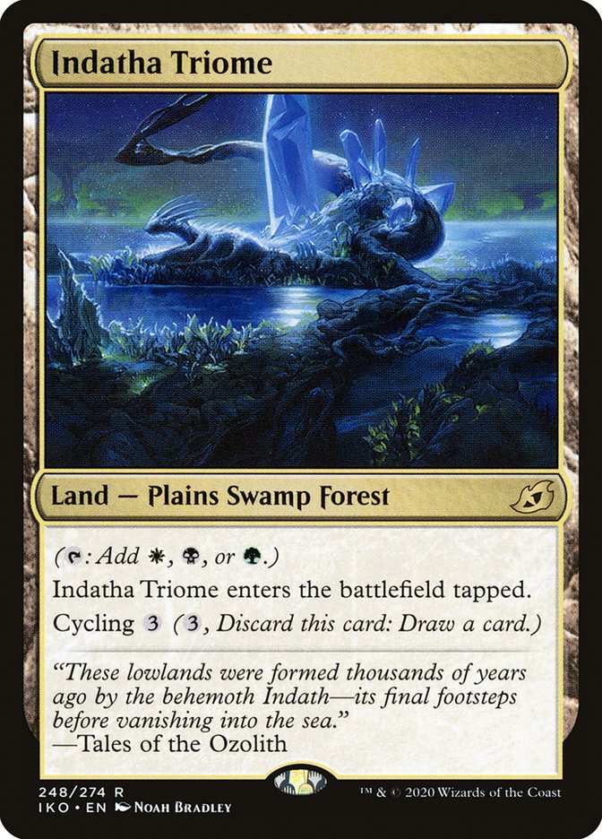 Indatha Triome (Ikoria: Lair of Behemoths)  - Foil | Good Games North