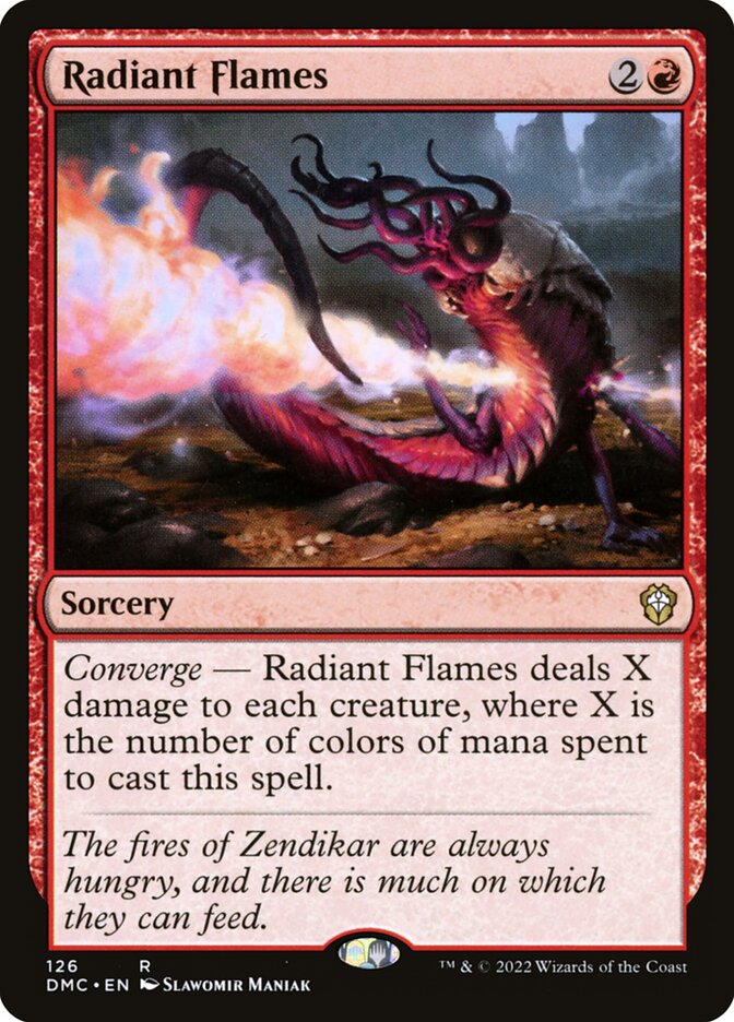 Radiant Flames (Commander: Dominaria United)  | Good Games North