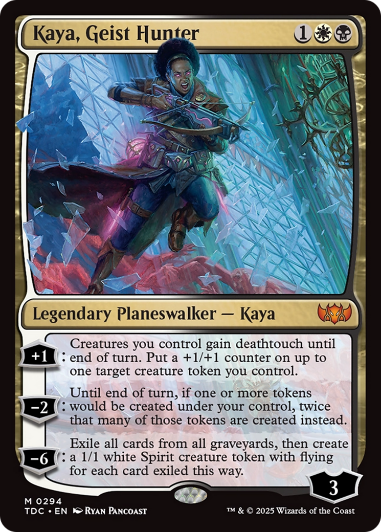 Kaya, Geist Hunter [Tarkir: Dragonstorm Commander] | Good Games North