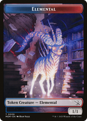 Elemental (09) // Spirit (13) Double-Sided Token [March of the Machine Tokens] | Good Games North