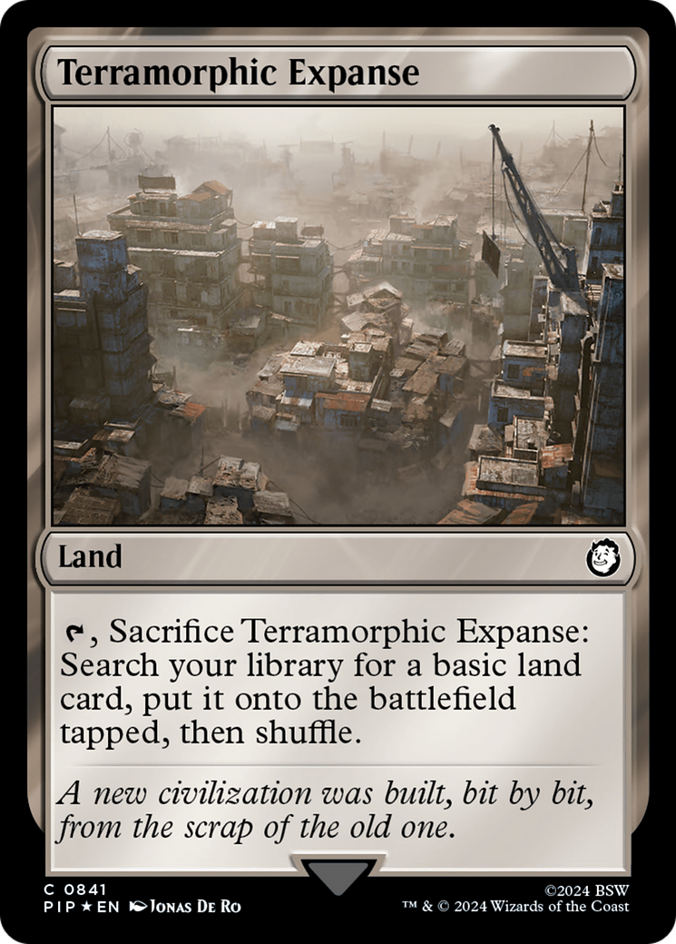 Terramorphic Expanse (Surge Foil) [Fallout] | Good Games North