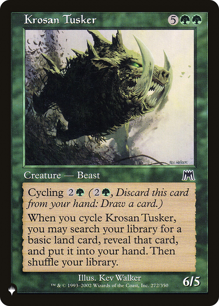 Krosan Tusker (ONS) [The List] | Good Games North