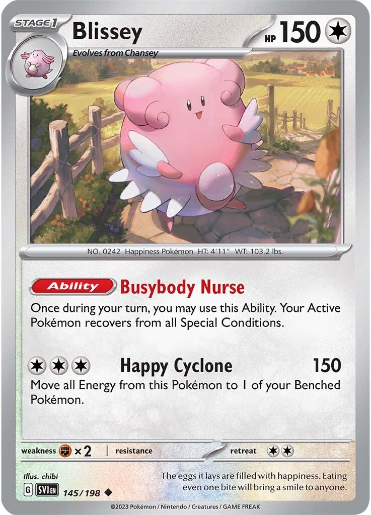 Blissey (145/198) [Scarlet & Violet: Base Set] | Good Games North