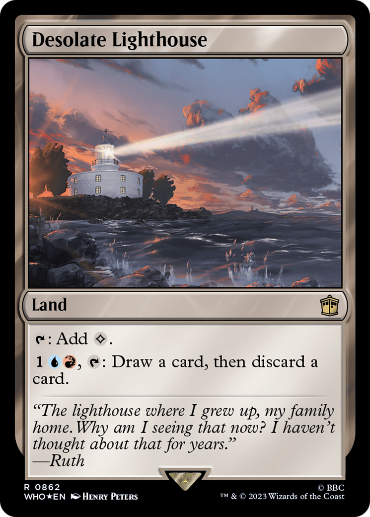 Desolate Lighthouse (Surge Foil) [Doctor Who] | Good Games North