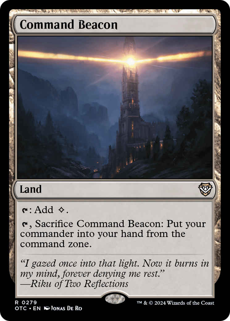 Command Beacon [Outlaws of Thunder Junction Commander] | Good Games North