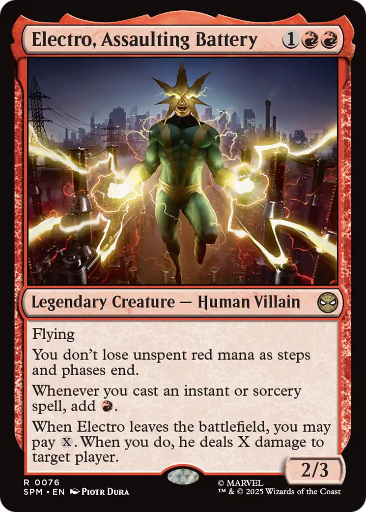 Electro, Assaulting Battery [Marvel's Spider-Man] | Good Games North