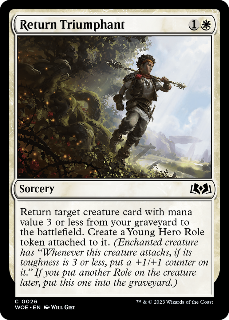 Return Triumphant [Wilds of Eldraine] | Good Games North