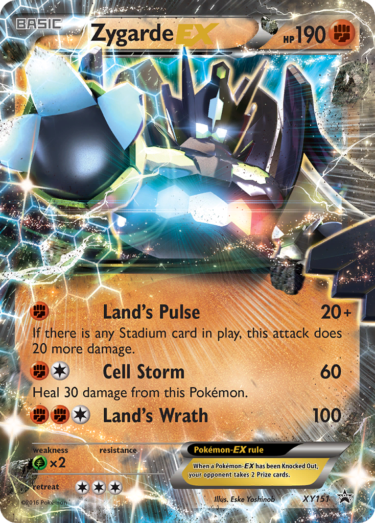 Zygarde EX (XY151) [XY: Black Star Promos] | Good Games North