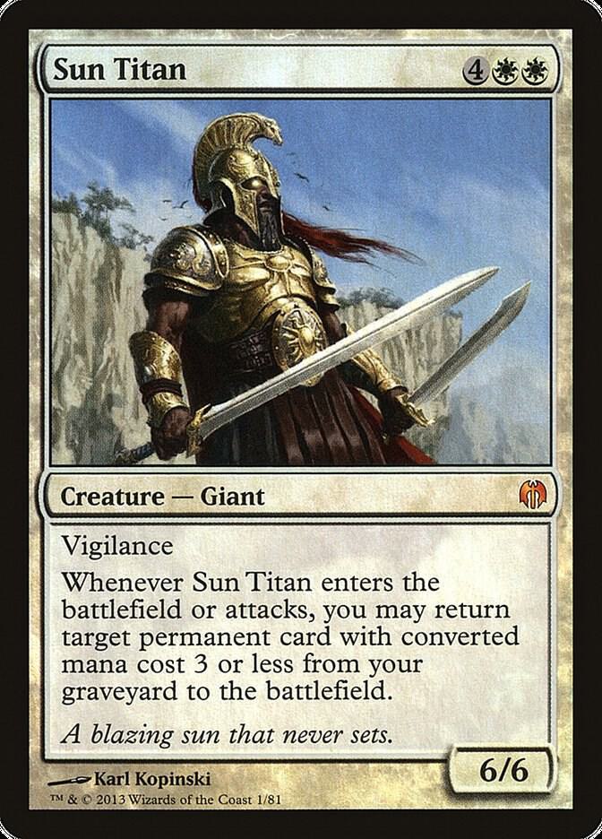 Sun Titan 1 (Duel Decks: Heroes vs. Monsters)  - Foil | Good Games North