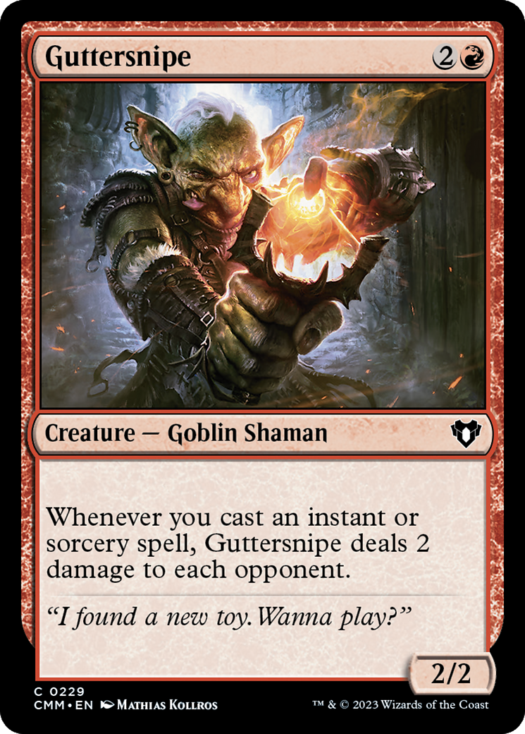 Guttersnipe [Commander Masters] | Good Games North