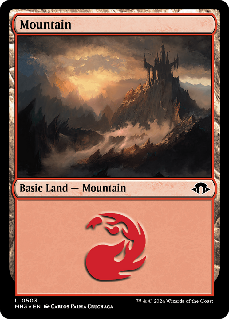 Mountain (0503) (Ripple Foil) [Modern Horizons 3] | Good Games North